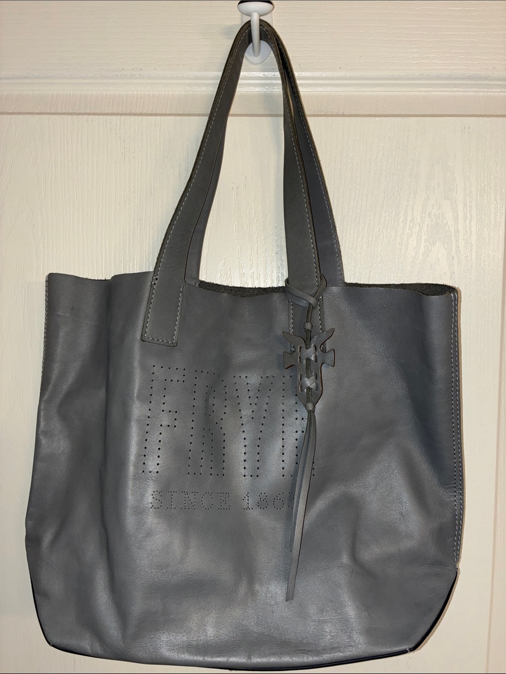 Frye Gray Tote Bag